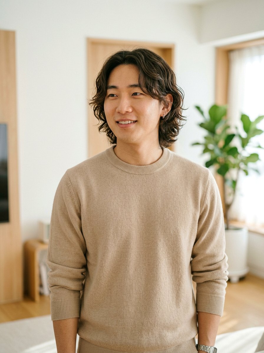 Middle Part Korean Perm Men - 20 korean perm men hairstyle - 20 korean perm men hairstyle