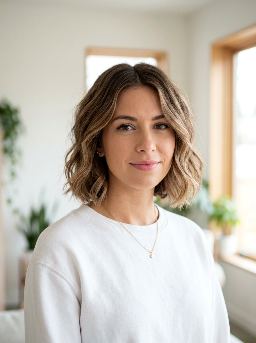 Middle Part Undone Bob Haircut - 20 undone bob haircut - 20 undone bob haircut