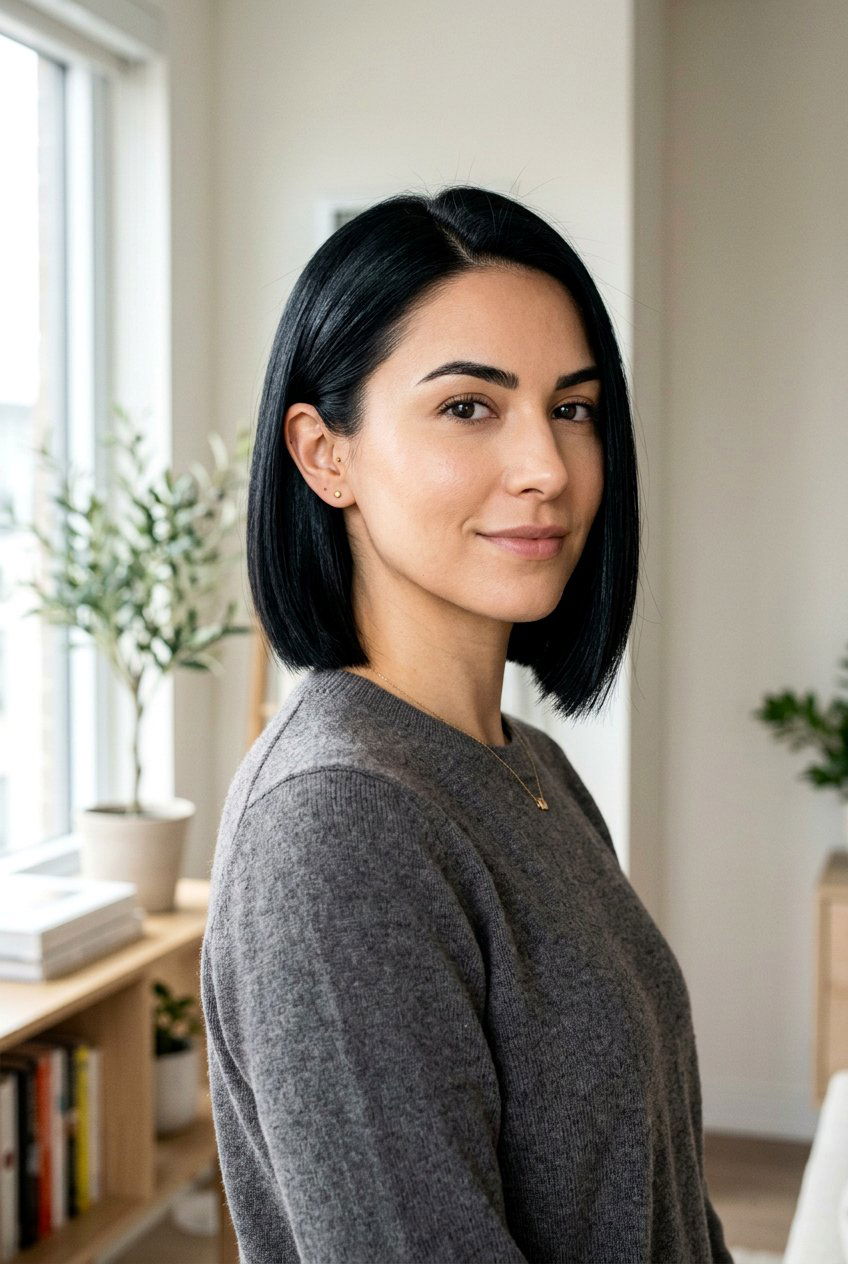 20 Best Midnight Black Hair Color Ideas for a Bold Look