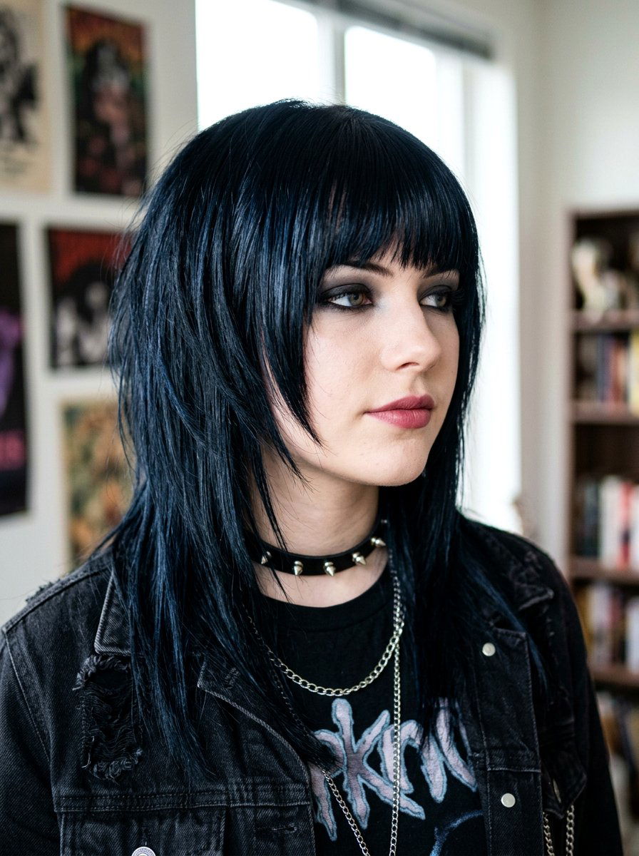 20 Bold & Edgy Scene Haircut for Teenage Girls to Try Now