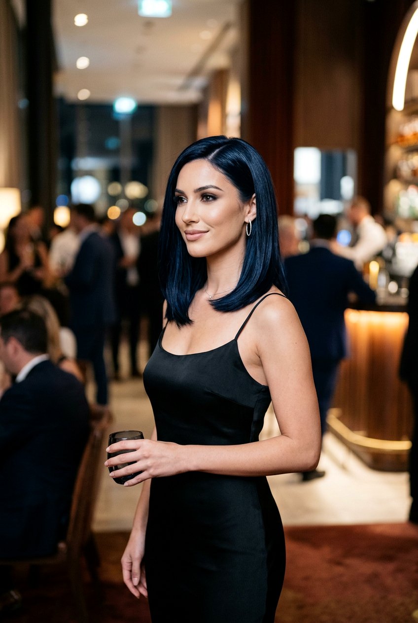 Midnight Blue Black Hair - 20 best hair color ideas for roundup posts - 20 best hair color ideas for roundup posts