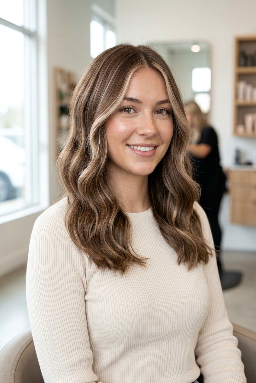 Milk Tea Brown with Highlights - 20 milk tea brown hair - 20 milk tea brown hair