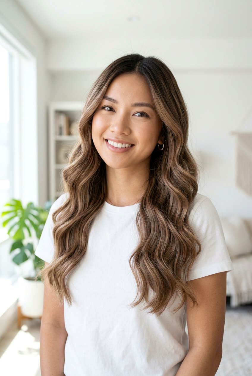 Milk Tea Brown with Root Shadow - 20 milk tea brown hair - 20 milk tea brown hair