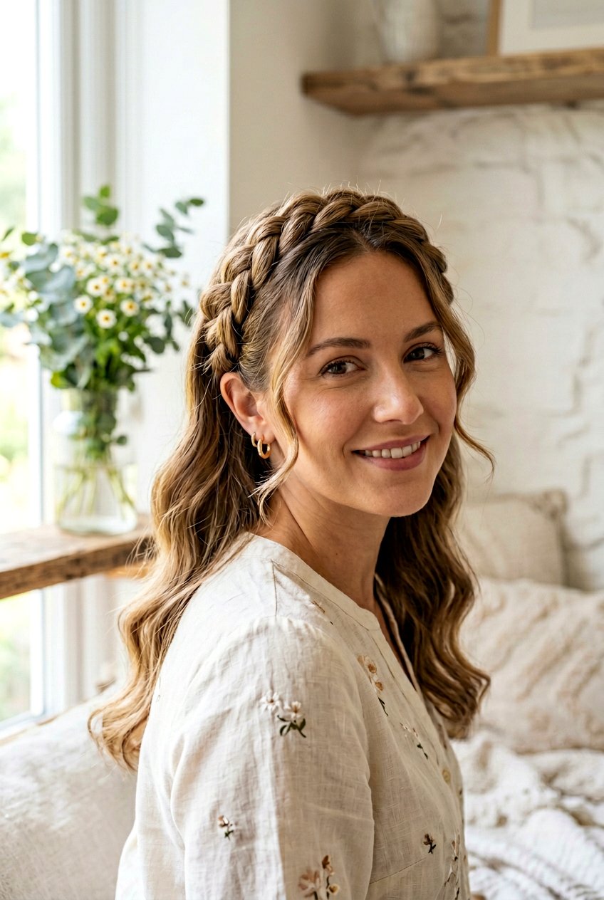 Milkmaid Braid Softness - 20 overnight braid curls for medium hair - 20 overnight braid curls for medium hair