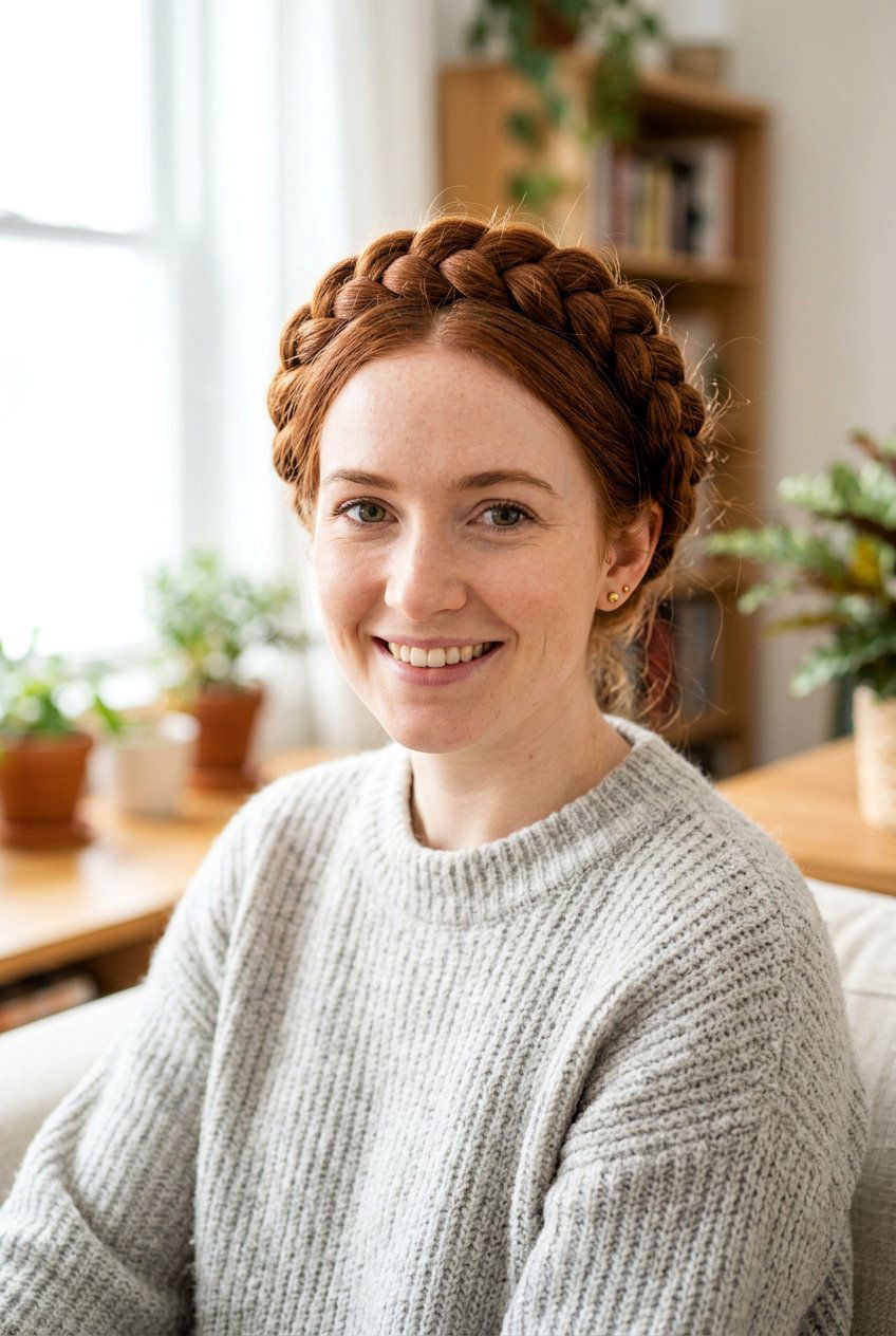 Milkmaid Braid for Long Hair - 20 airplane braid hairstyle for long hair - 20 airplane braid hairstyle for long hair