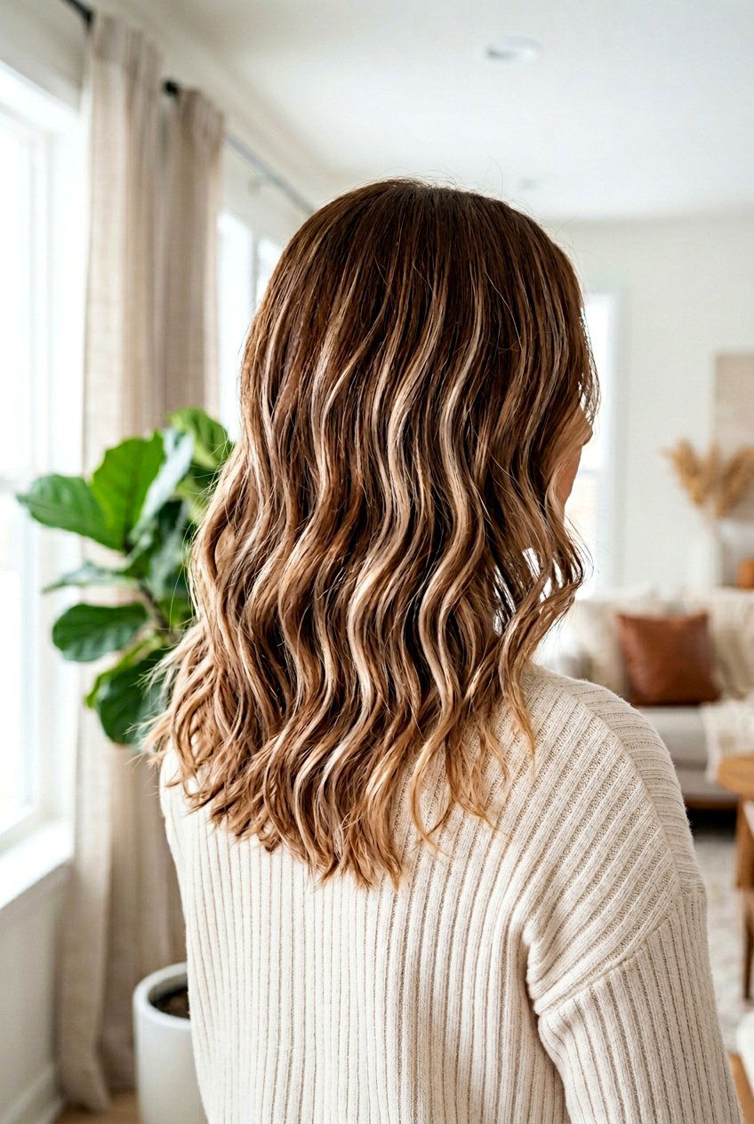 Milky Mocha Brown Balayage - 20 milk tea brown hair - 20 milk tea brown hair