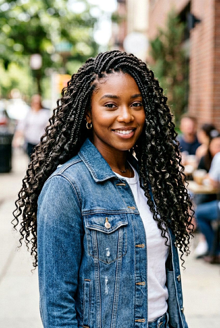 Mini Braids Texture - 20 easy overnight hairstyle for thick hair - 20 easy overnight hairstyle for thick hair