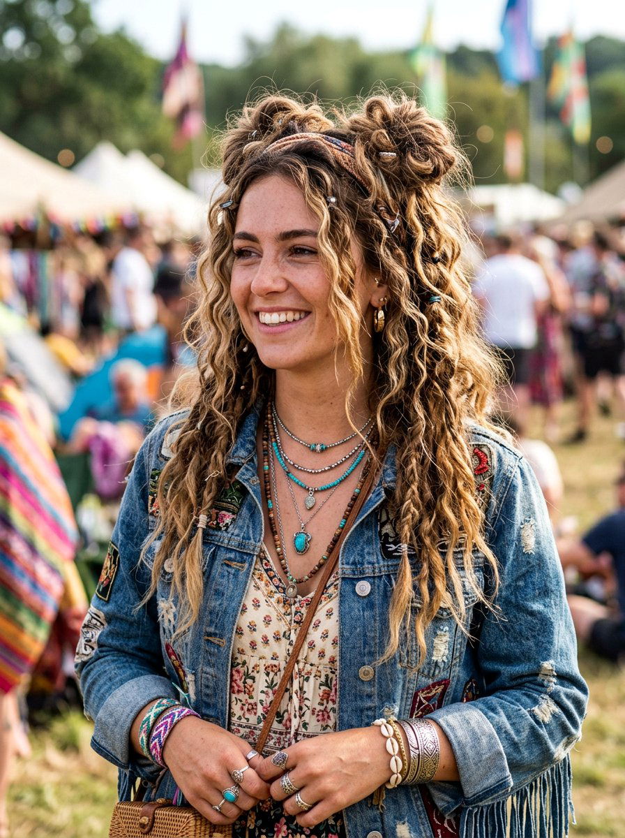 Mini Buns Waves - 20 overnight bun waves hairstyle - 20 overnight bun waves hairstyle