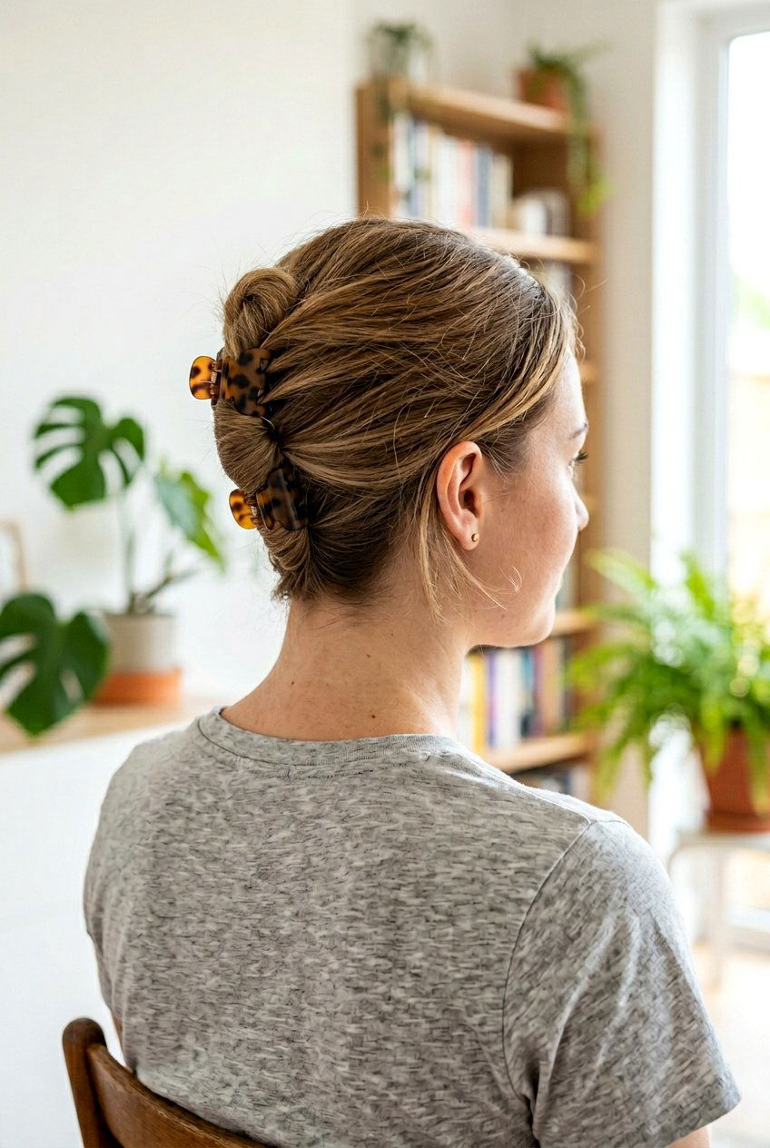 Mini Claw Clip French Twist For Short Hair - 20 french twist claw clip hairstyle - 20 french twist claw clip hairstyle