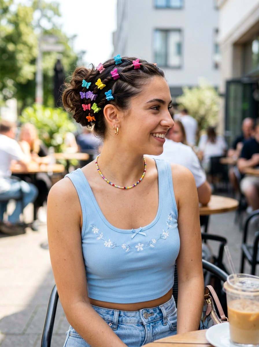 Mini Claw Clip Twist - 20 sleek claw clip twist hairstyle - 20 sleek claw clip twist hairstyle