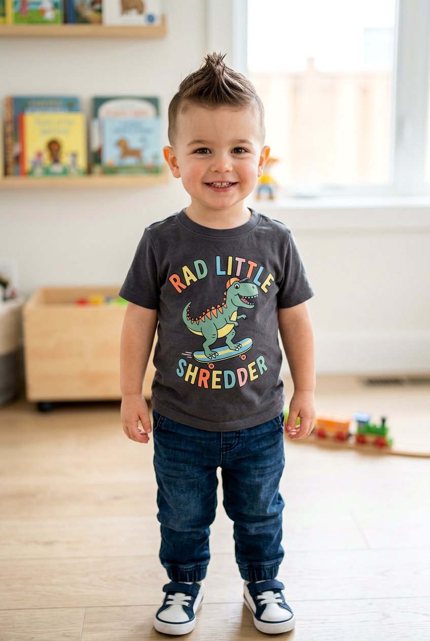 Mini Faux Hawk - 20 first haircut styles for toddler boys - 20 first haircut styles for toddler boys