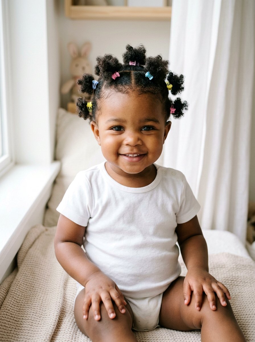 Mini Puff Ponytail - 20 toddler puff ponytail styles - 20 toddler puff ponytail styles