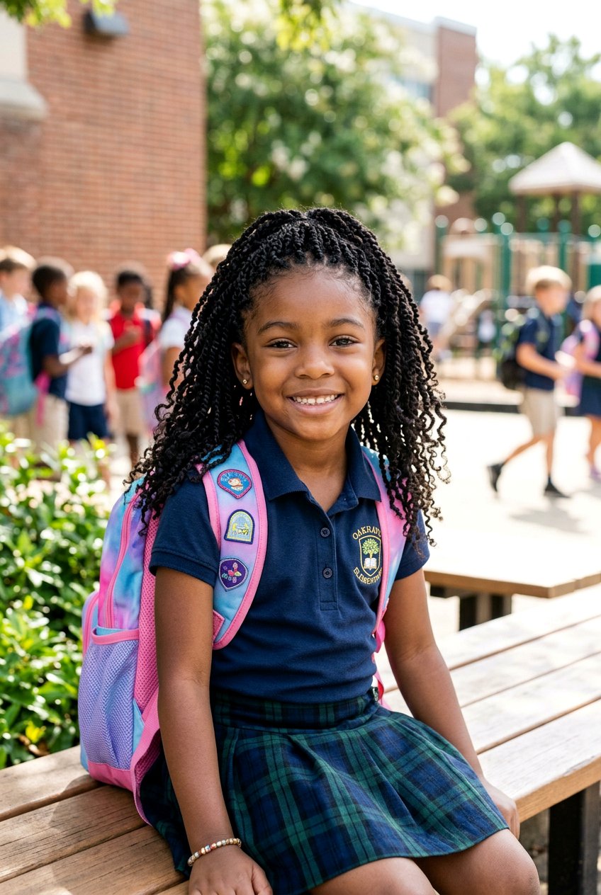 Mini Twist Braids for Little Girls - 20 twist braids for little girls - 20 twist braids for little girls