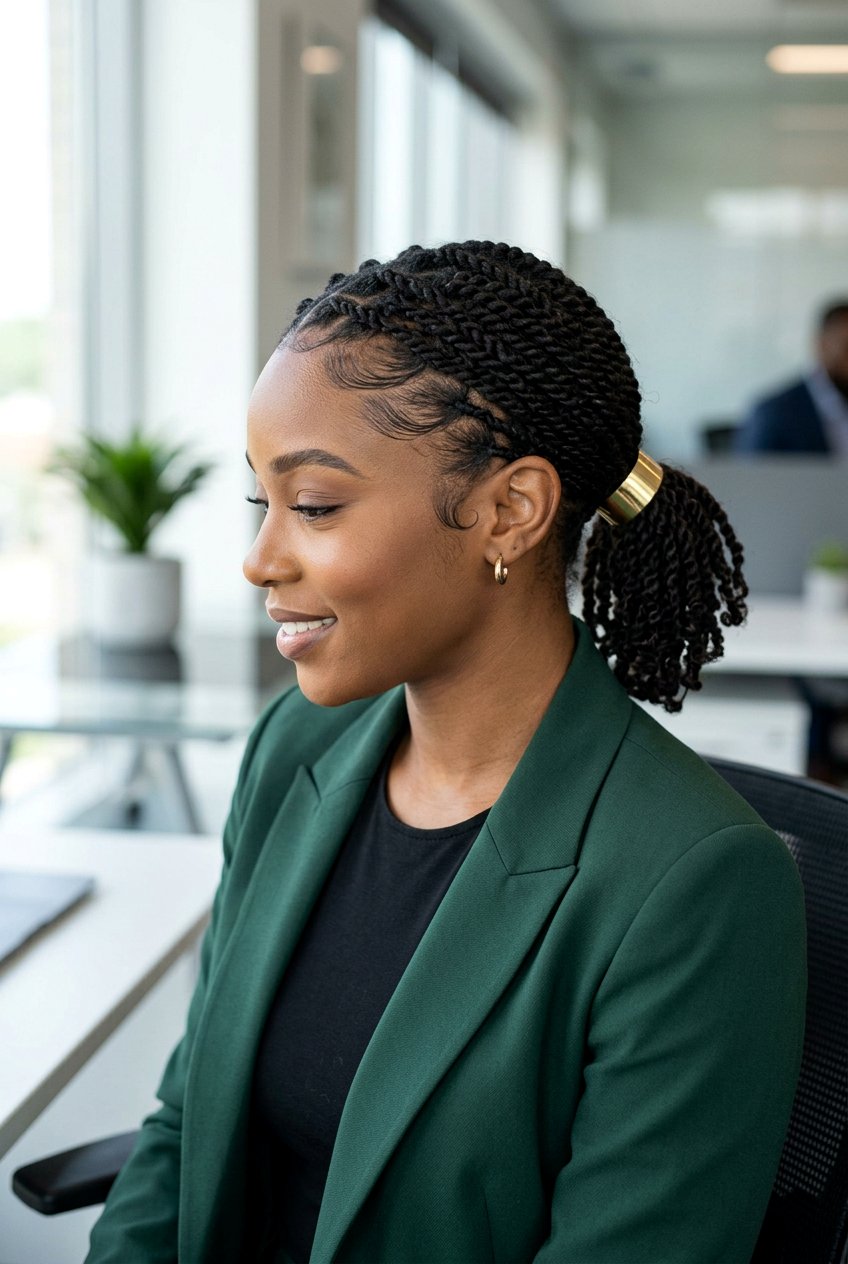 Mini Twist Bubble Ponytail - 20 mini twist ponytail hairstyle - 20 mini twist ponytail hairstyle