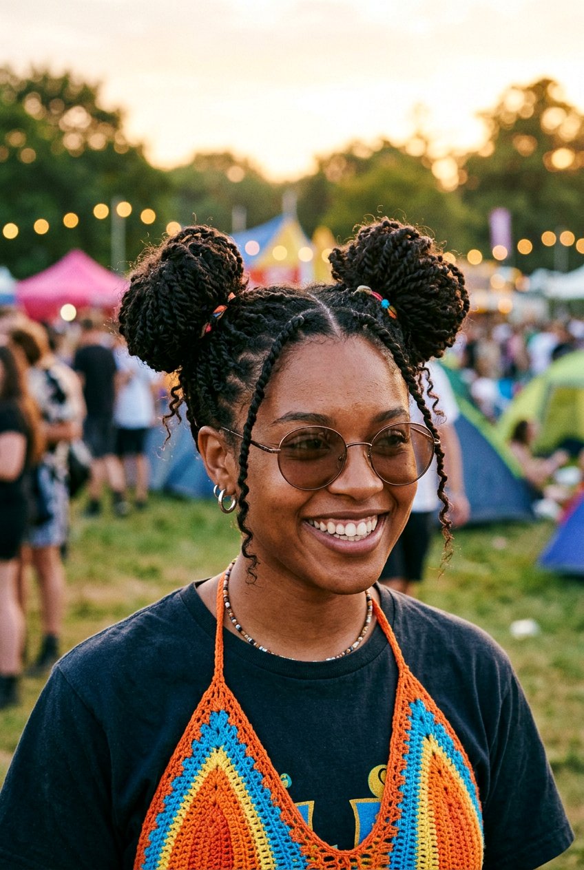 Mini Twist French Roll Updo - 20 mini twist updo hairstyle - 20 mini twist updo hairstyle