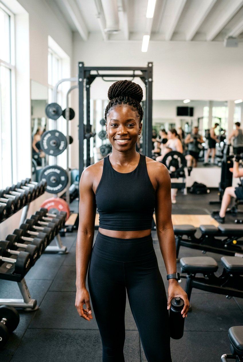 Mini Twists Bun - 20 gym protective styles for natural hair - 20 gym protective styles for natural hair