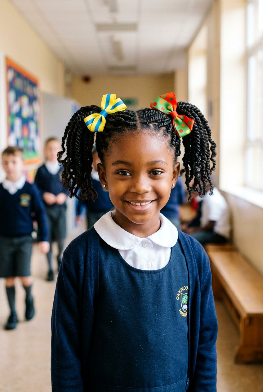 Mini Twists In Pigtails - 20 little girls mini twist styles - 20 little girls mini twist styles