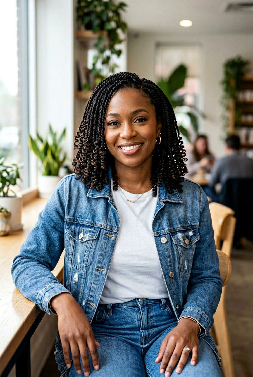 Mini Twists With Curly Ends Natural Hair - 20 mini twists with curly ends - 20 mini twists with curly ends