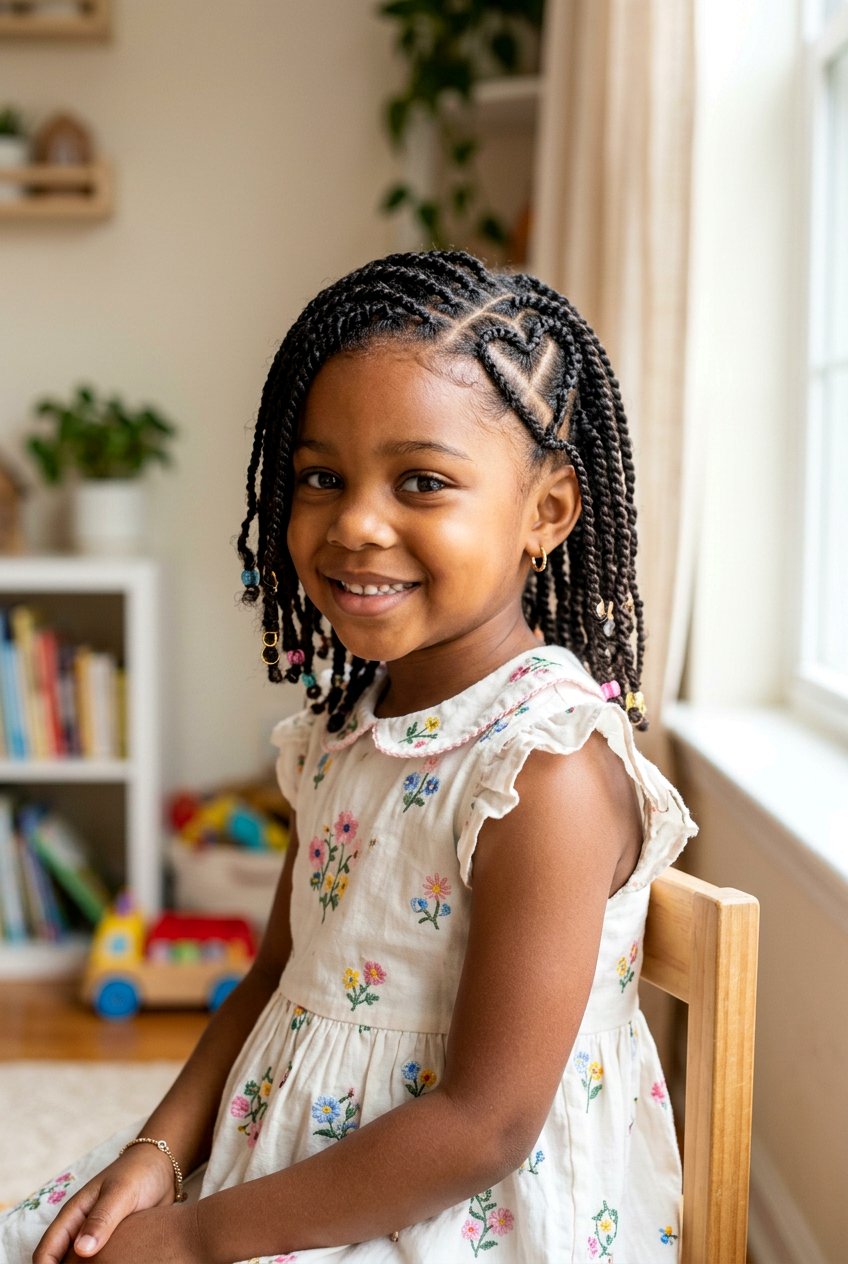 Mini Twists With Heart Part - 20 little girls mini twist styles - 20 little girls mini twist styles