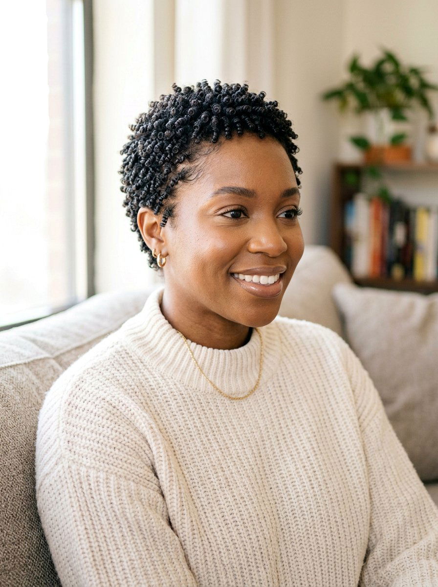 Mini finger coils twa - 20 twa hairstyles with finger coils - 20 twa hairstyles with finger coils