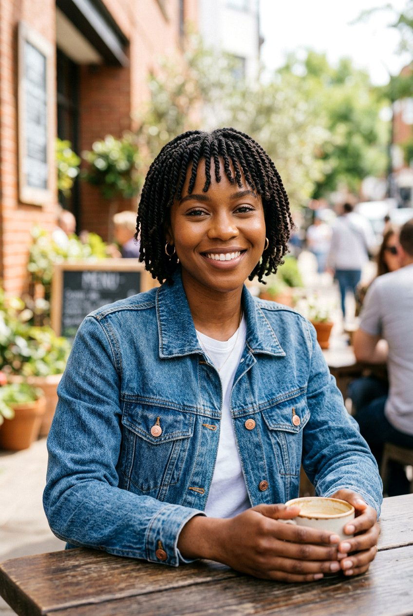 Mini twist bob with bangs - 20 mini twist bob hairstyle - 20 mini twist bob hairstyle