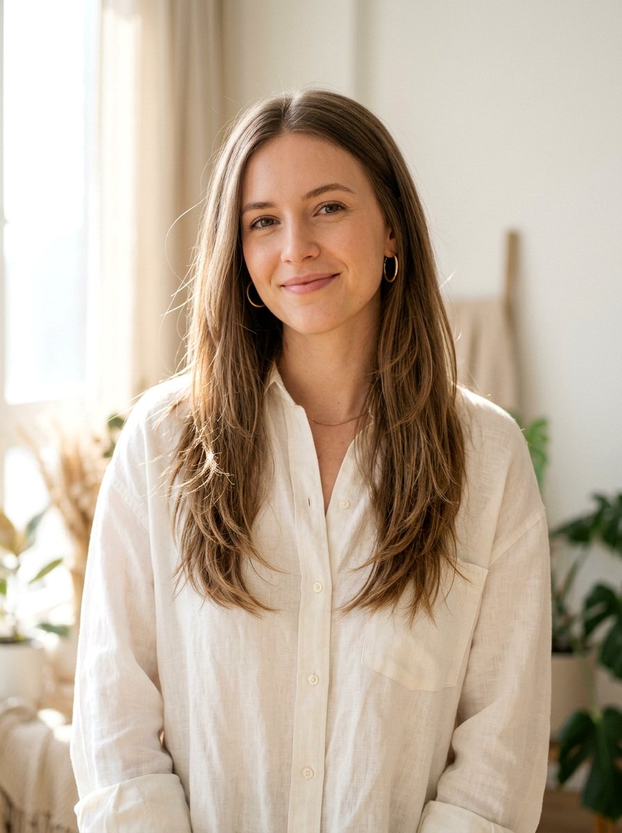 Minimalist Layers - 20 clean girl haircut ideas - 20 clean girl haircut ideas