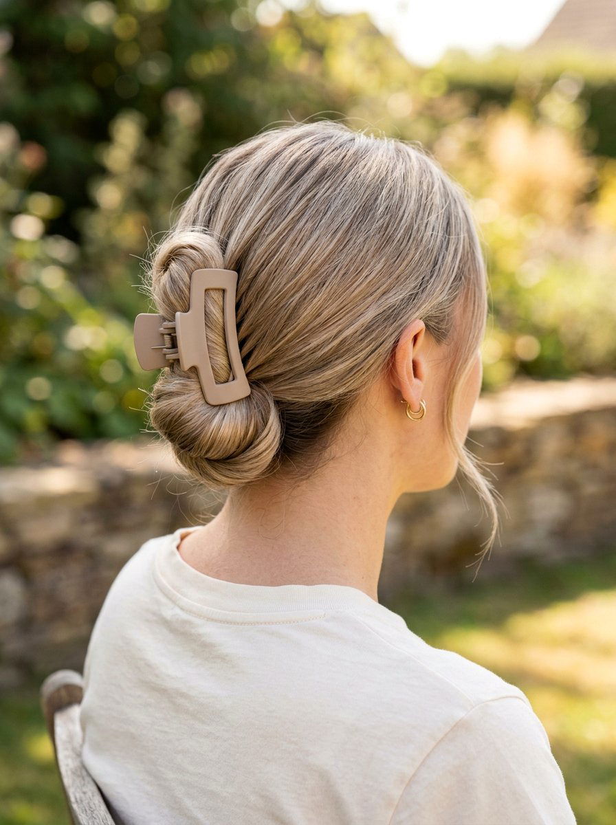 Minimalist Summer Claw Clip Bun - 20 summer claw clip bun - 20 summer claw clip bun