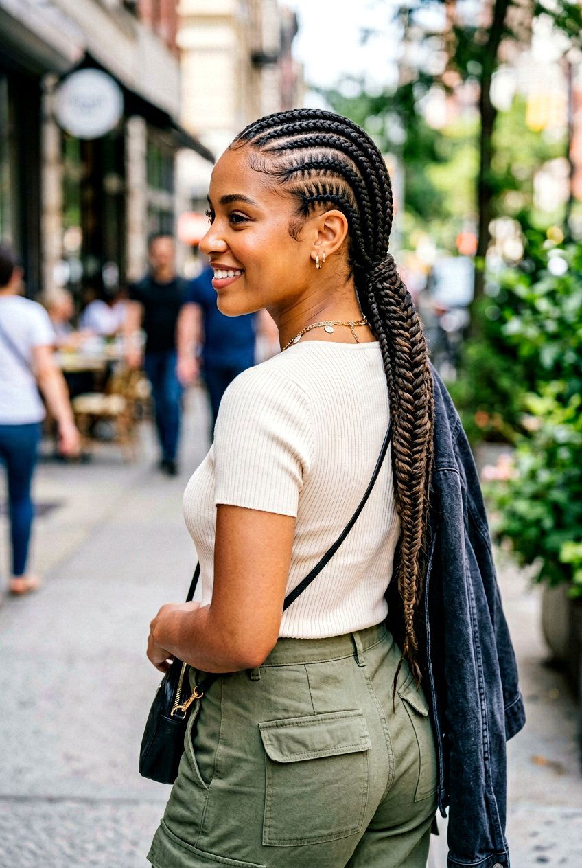 Mixed Braid Combo For Mixed Hair - 20 braid styles for mixed girls - 20 braid styles for mixed girls