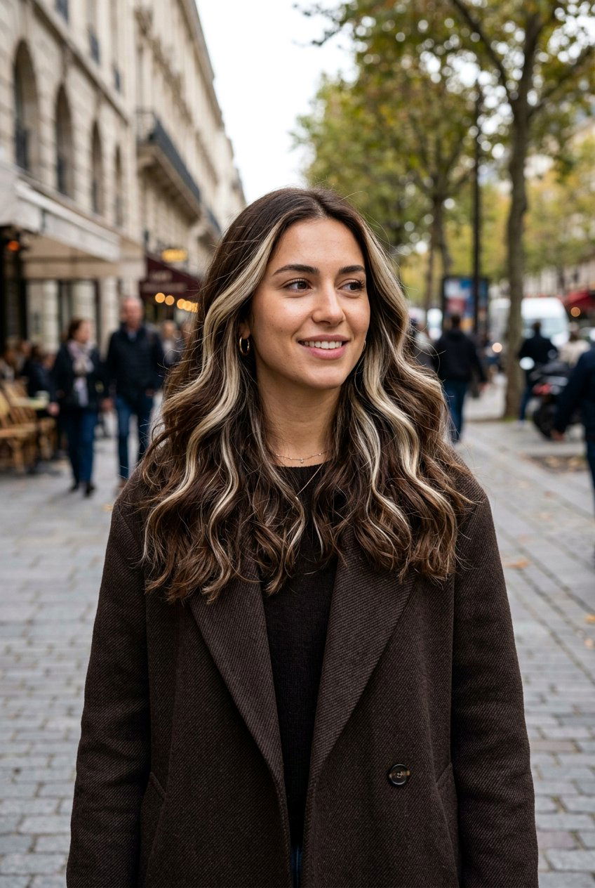 Mocha Blonde High Contrast Ribbons - 20 delicate blonde ribbons for mature hair - 20 delicate blonde ribbons for mature hair