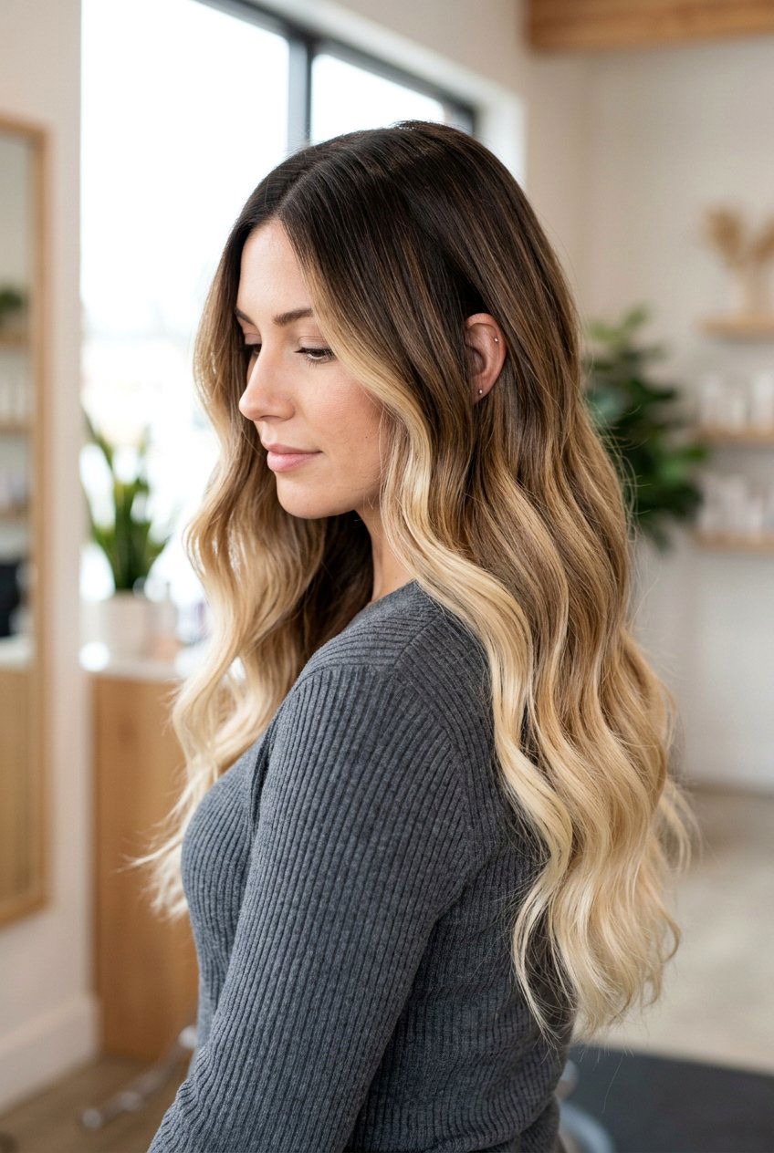 Mocha Bronde Ombre - 20 bronde hair color ideas - 20 bronde hair color ideas