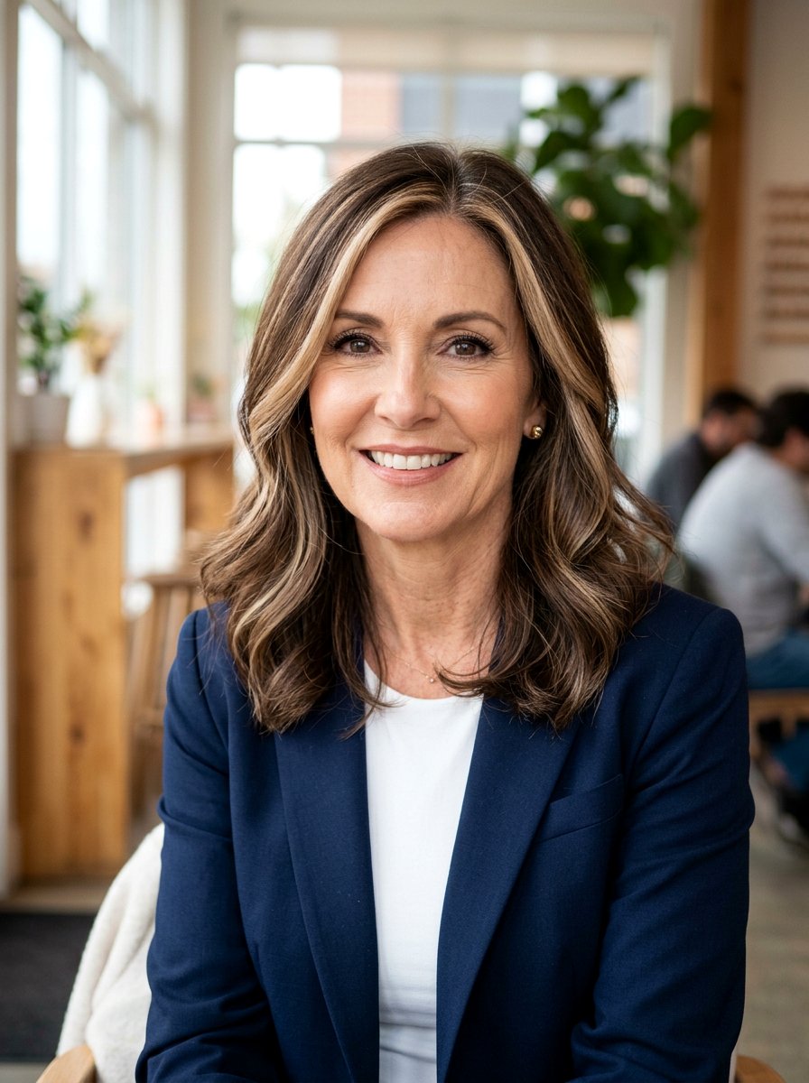 Mocha Brown Balayage With Face Framing - 20 soft mocha balayage for mature women - 20 soft mocha balayage for mature women