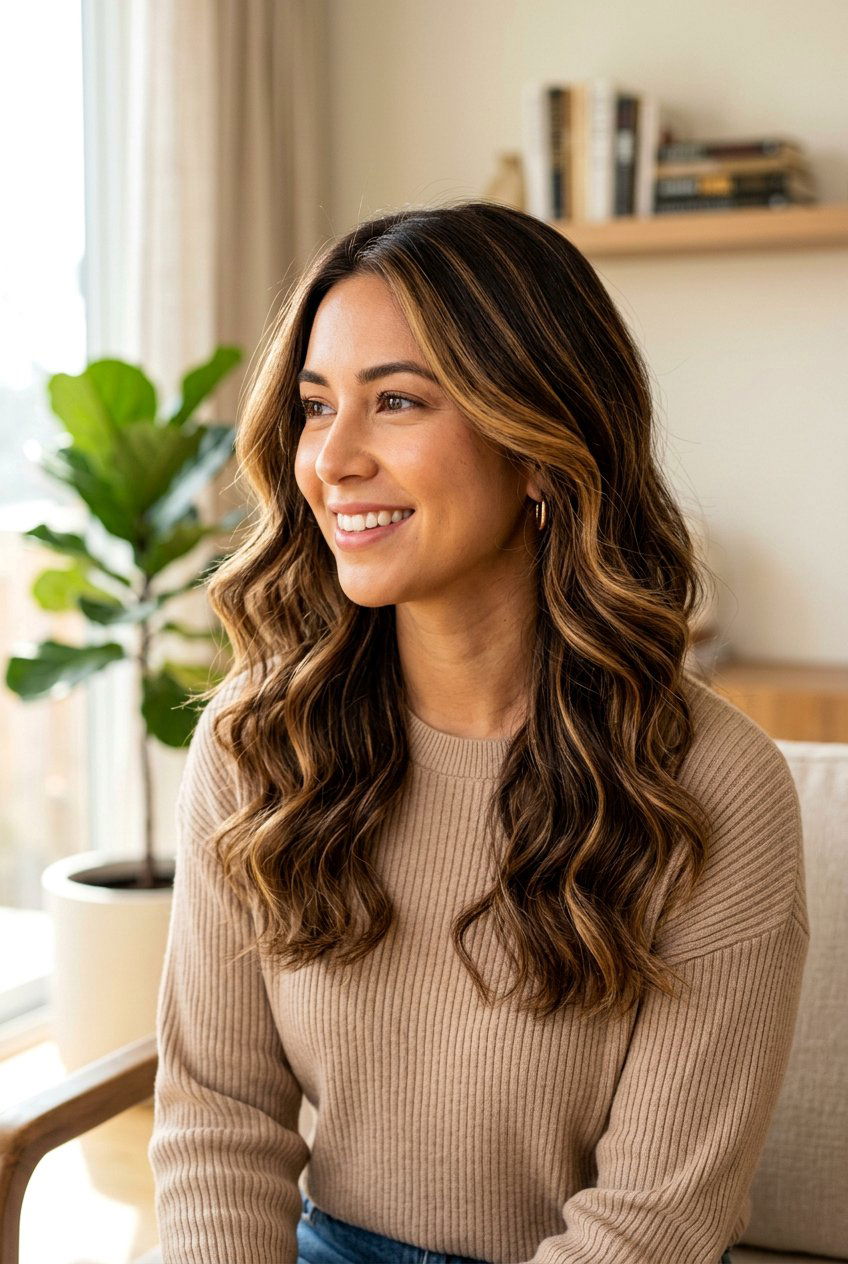 Mocha Brown With Caramel Highlights - 20 mocha brown hair color - 20 mocha brown hair color