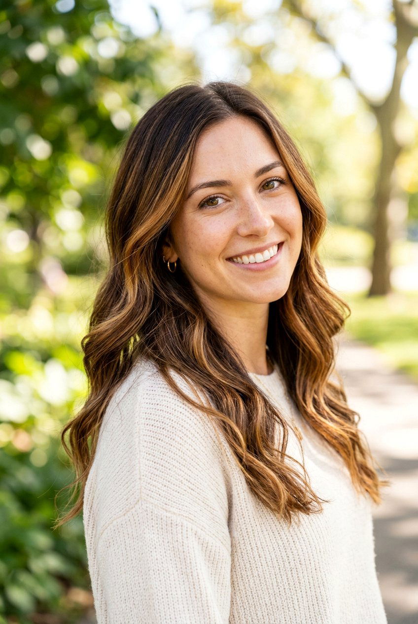 Mocha Brown With Honey Highlights - 20 mocha brown hair color - 20 mocha brown hair color