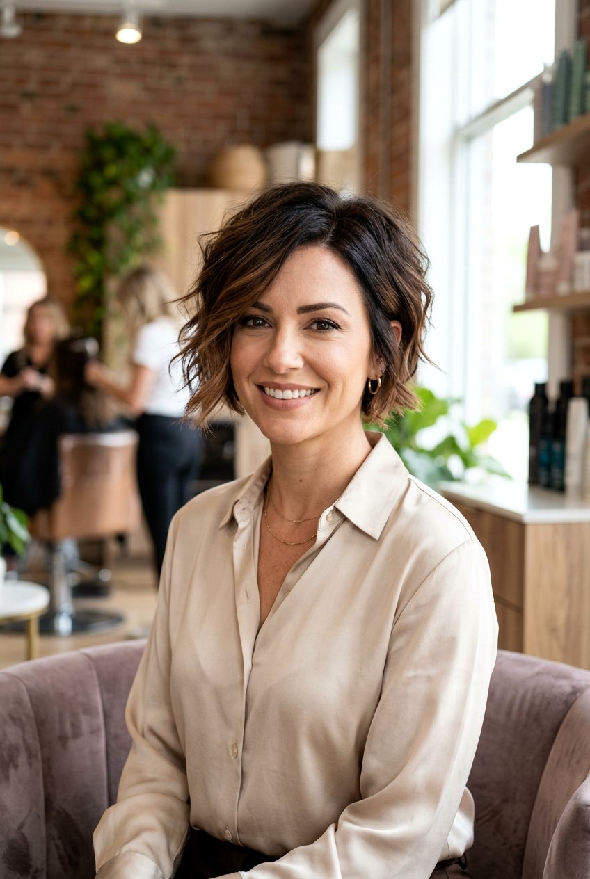 Mocha Brunette Balayage Pixie Bob - 20 brunette balayage for pixie bob - 20 brunette balayage for pixie bob