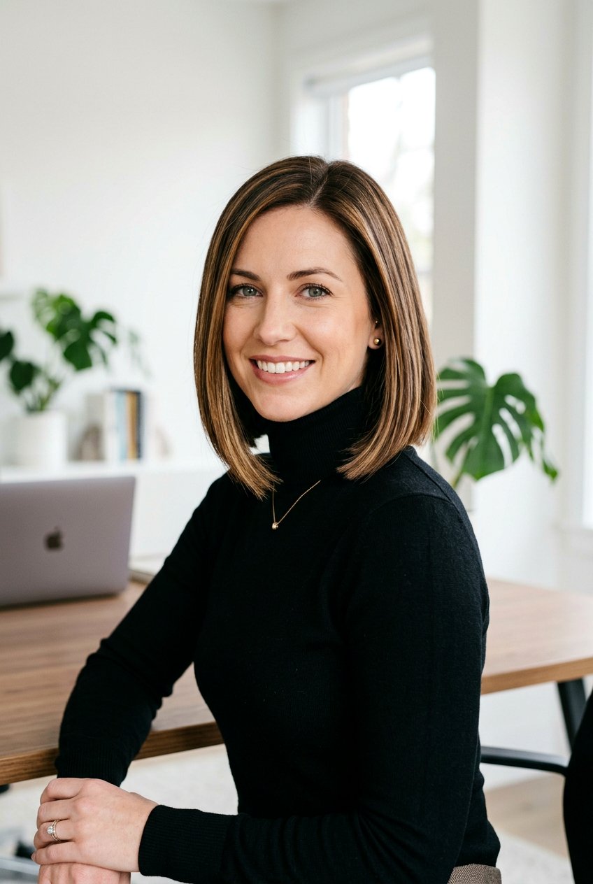 Mocha Brunette Honey Highlights Bob Cut - 20 mocha brunette with honey highlights - 20 mocha brunette with honey highlights