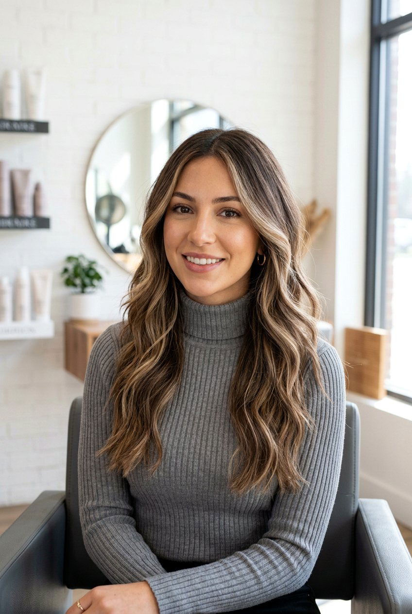Mocha Caramel Balayage Long Layers - 20 caramel balayage for long layers women - 20 caramel balayage for long layers women