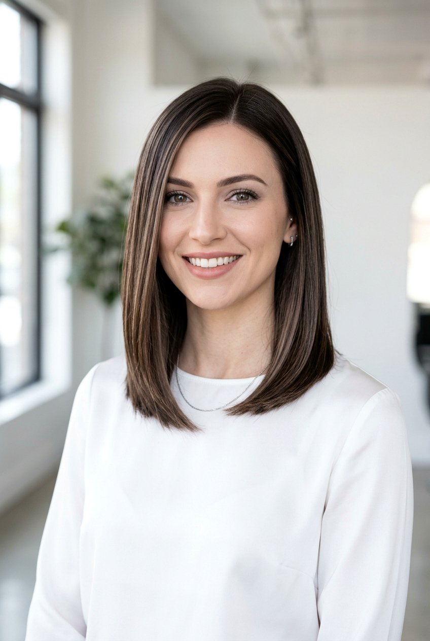 Mocha Highlights On Dark Brown Hair For Cool Skin Tones - 20 mocha highlights on dark brown hair - 20 mocha highlights on dark brown hair