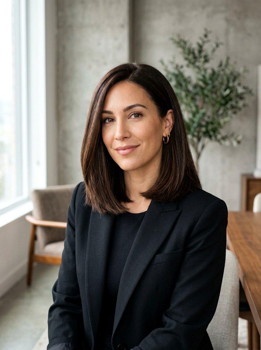 Mocha Lowlight Blunt Cut - 20 dimensional brunette for shoulder length hair - 20 dimensional brunette for shoulder length hair