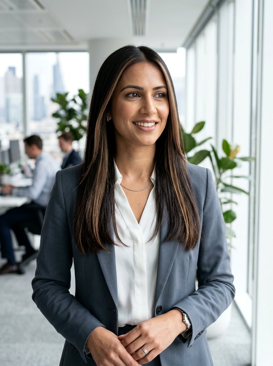 Mocha Money Piece - 20 subtle money piece for mature women - 20 subtle money piece for mature women