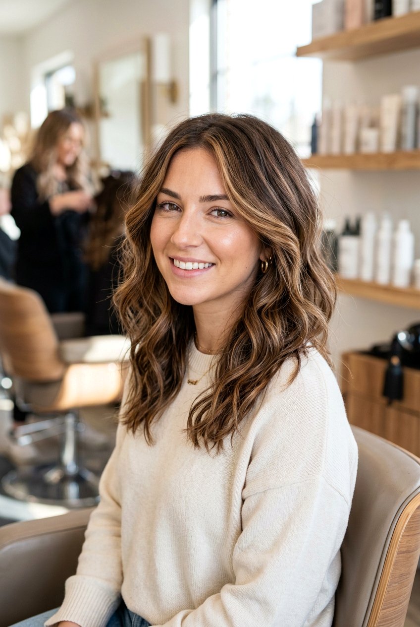 Mocha Mousse with Caramel Highlights - 20 mocha mousse hair color - 20 mocha mousse hair color