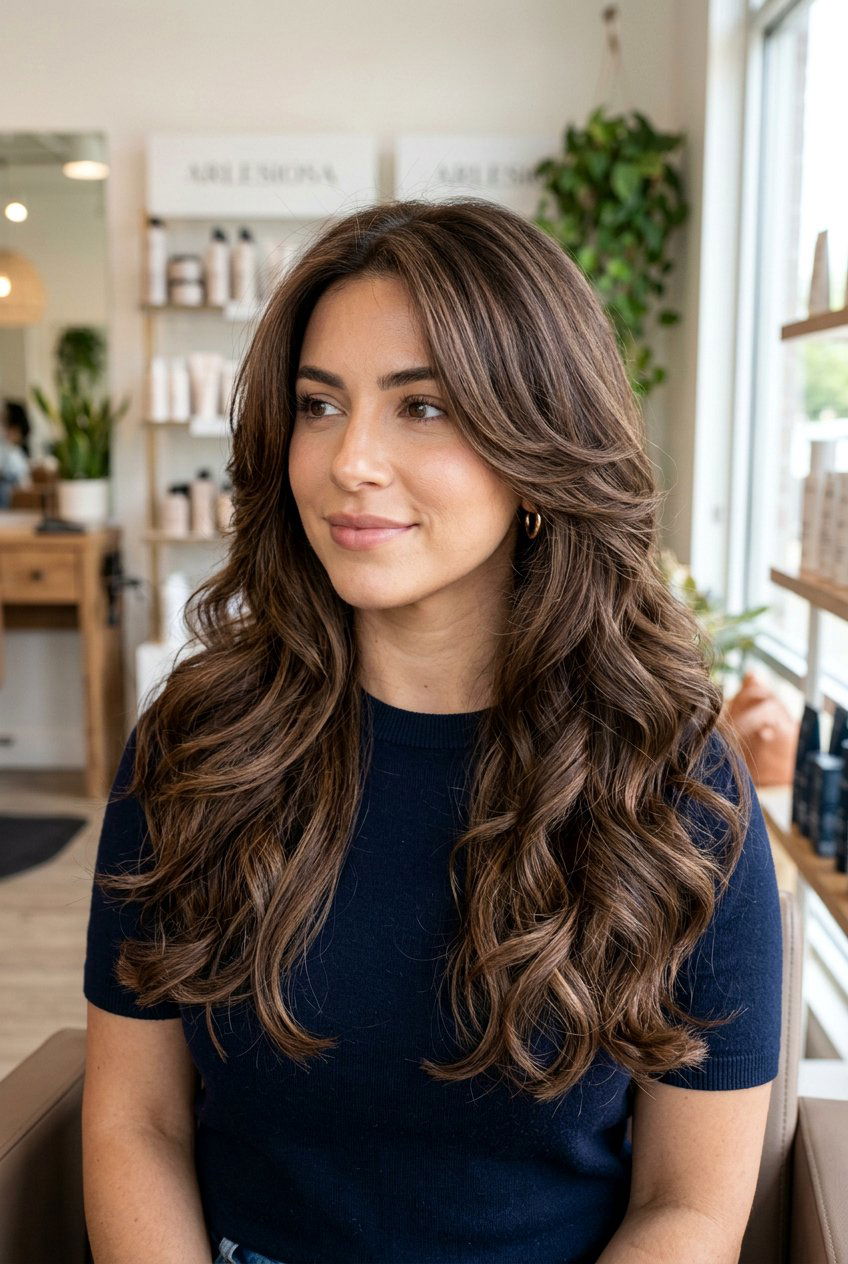 Mocha Mousse with Chocolate Brown Lowlights - 20 mocha mousse hair color - 20 mocha mousse hair color