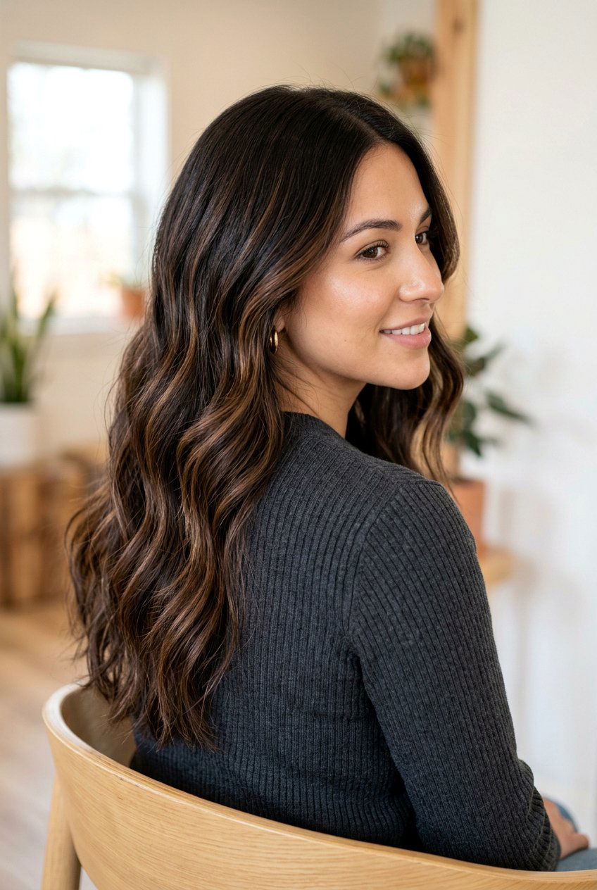 Mocha balayage dark hair - 20 subtle balayage on brown hair - 20 subtle balayage on brown hair