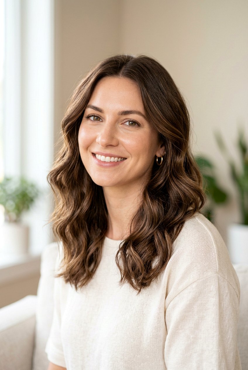 Mocha brown hair - 20 brunette hair ideas for winter - 20 brunette hair ideas for winter