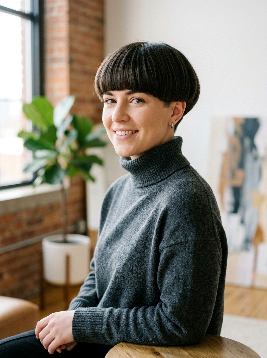 Modern Bowl Haircut - 20 summer haircut trends for women - 20 summer haircut trends for women