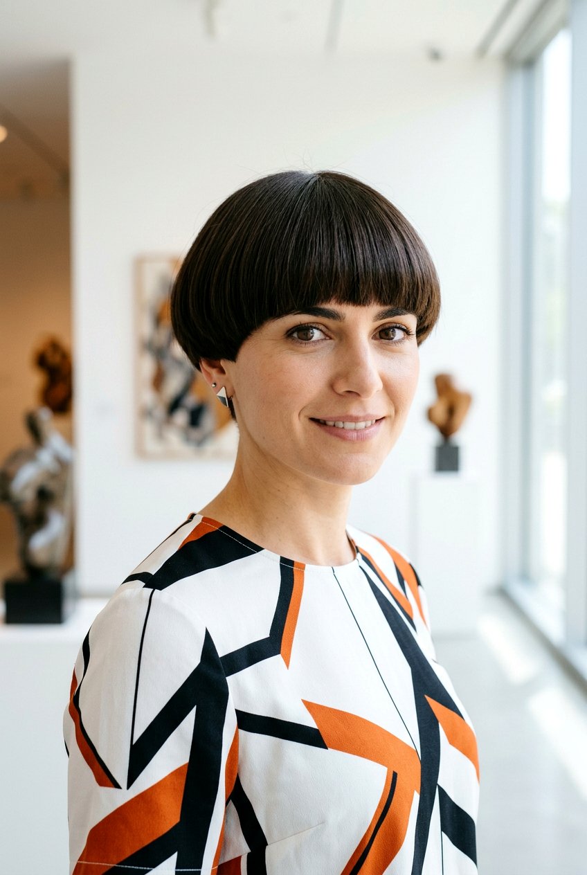 Modern Bowl Haircut - 20 mature women short haircut ideas - 20 mature women short haircut ideas