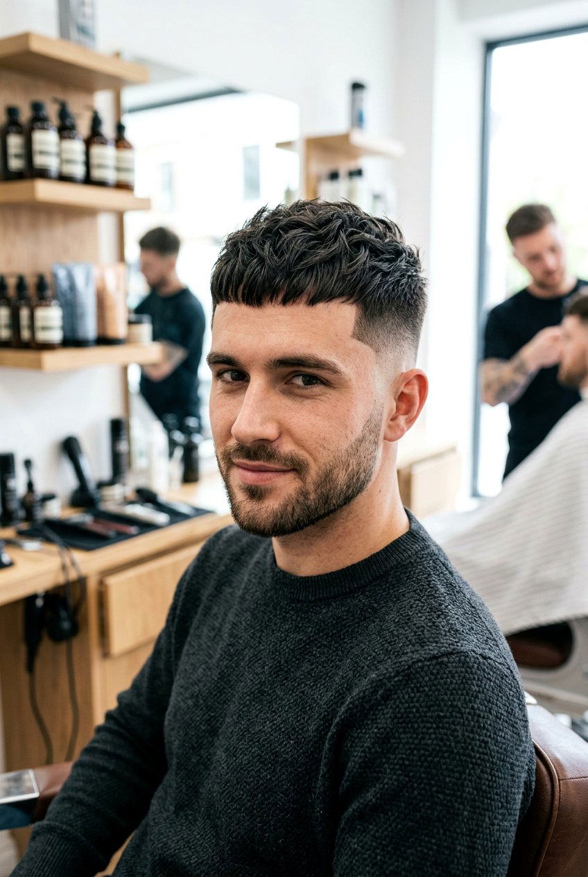 Modern Caesar haircut - 20 caesar haircut - 20 caesar haircut