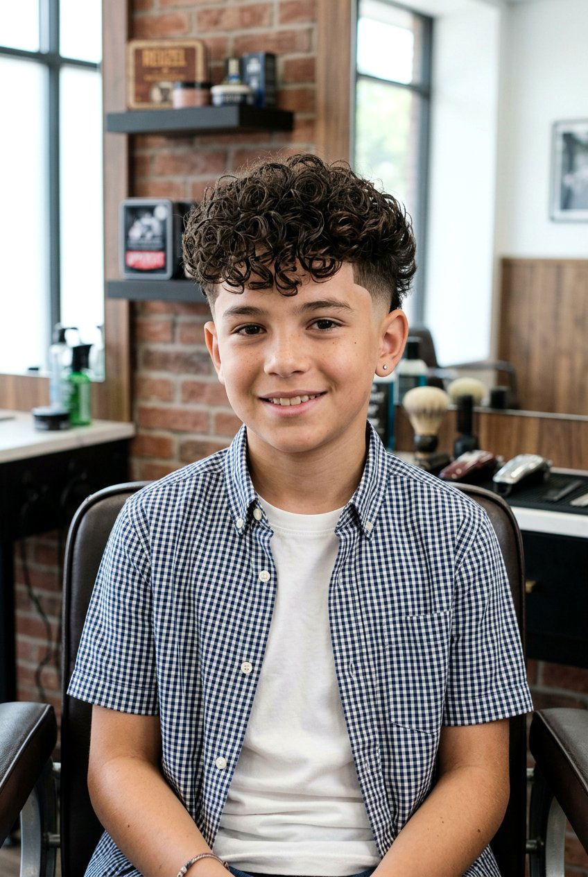 Modern Curly Mop Top - 20 boys haircut with curly mop top - 20 boys haircut with curly mop top