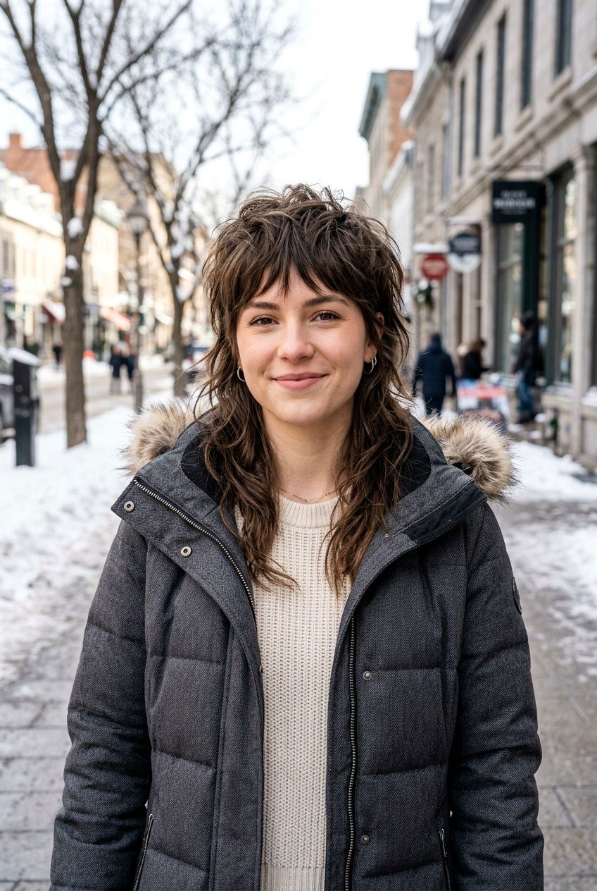 Modern Mullet - 20 winter haircut ideas for women - 20 winter haircut ideas for women