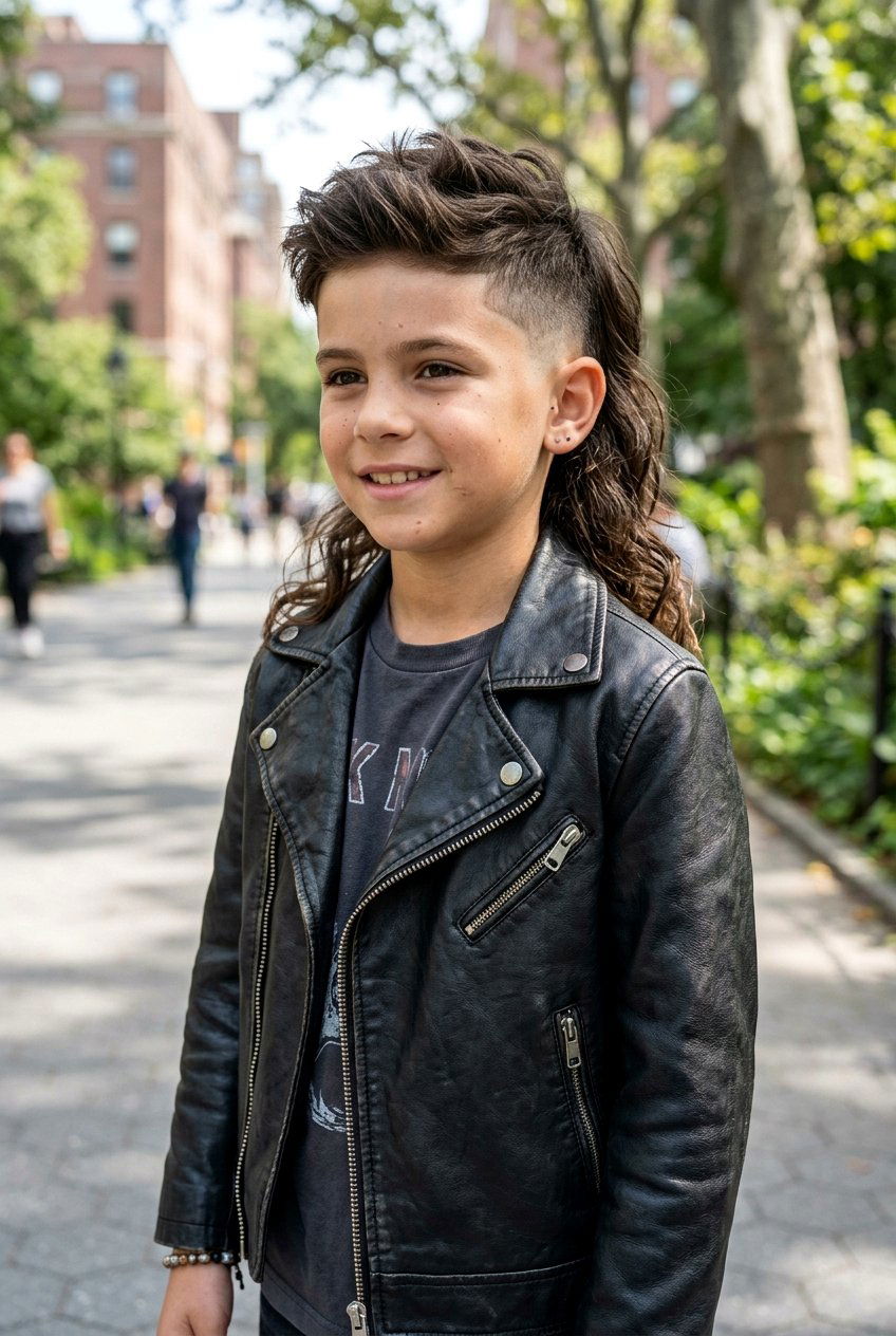 Modern Mullet Fade - 20 first haircut ideas for boys - 20 first haircut ideas for boys