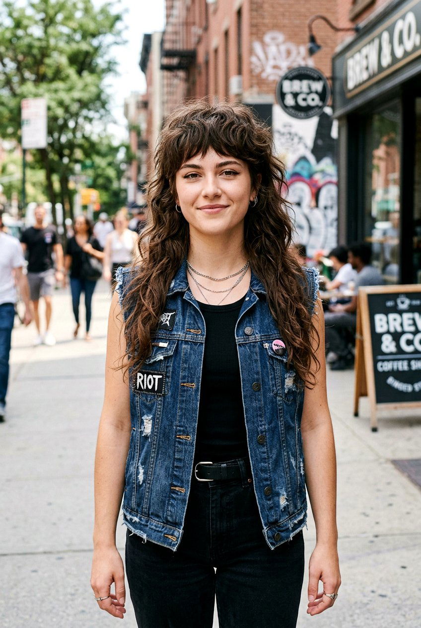 Modern Mullet For Volume - 20 haircut for postpartum regrowth - 20 haircut for postpartum regrowth